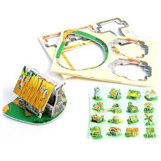 KLENGE 3D PUZZLE - HAUS (48 Stk.)