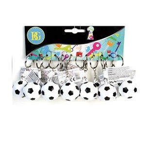 FUSSBALL SCHL&Euml;SSELUNH&Auml;NGER (12 Stk.)