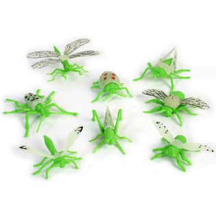 Glow in the Dark Insekten (48 Stk.)