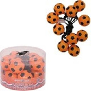 Liichterkette Oranje Fussball - 10 Luuchten (6 Stk.)