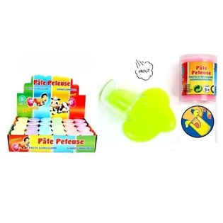 Neon Putty Slime an der Display (24 Stk.)
