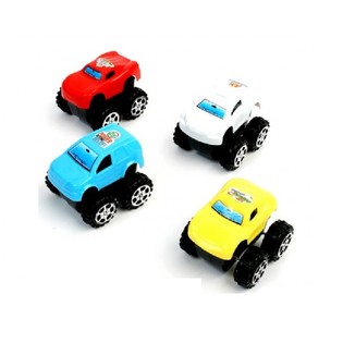 4x4 MONSTER TRUCK Pull Back Autoen (24 Stk.)