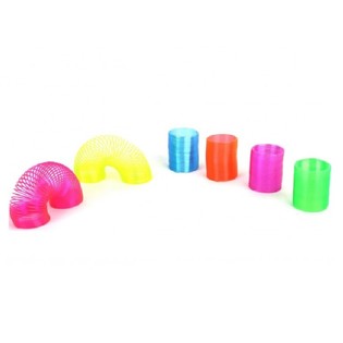 MINI NEON FARWEN SPIRALEN &Oslash;3.5 CM (48 Stck.)