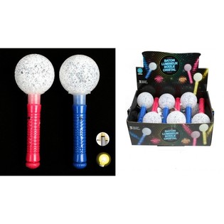 LED-LIICHTSTIEF MAT BALL AN DISPLAY (12 Stk.)