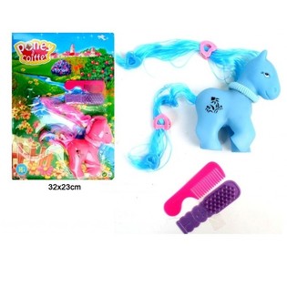 PONY + BIISCHT SPILLSET OP KAART (24stk.)