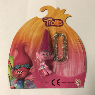 Trolls Figur op Ketten op Kaart (12 Stk.)