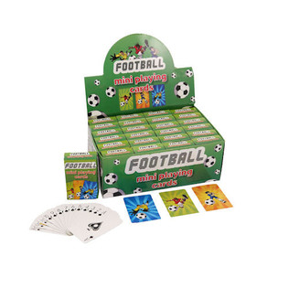 MINI SPILLKAARTEN &ndash; MODEL: FUSSBALL A DISPLAY (24 Stck.)