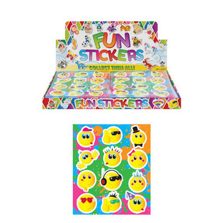 FUN STICKERS – MODELL: SMILEY’S (120 Stk.)