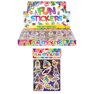 FUN STICKERS &ndash; MODEL: SUPERHELDEN (120 Stk.)