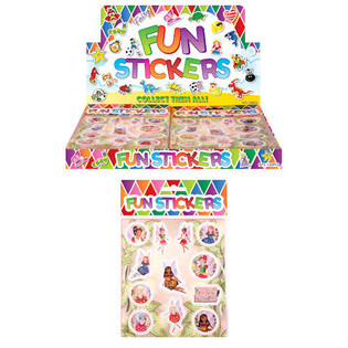 FUN STICKERS &ndash; MODELL: FEE&Euml;N (120 Stk.)