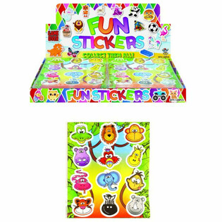 FUN STICKERS – MODELL: JUNGLESDÉIEREN (120 Stk.)