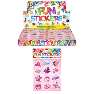 SPAASSEG STICKER &ndash; MODELL: SUPER GIRLS (120 Stk.)