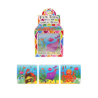 PUZZLE &ndash; SEA LIFE, 13 x 12 cm, AM DISPLAY (108 Stk.)