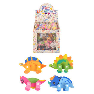 GUMMIEN MODELL: DINOSAURIER AM DISPLAY (72 Stk.)