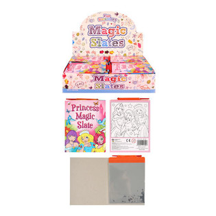 Magesch Zeichentafel-Bicher &ndash; Modell: Prinzessin am Display (144 Stk.)
