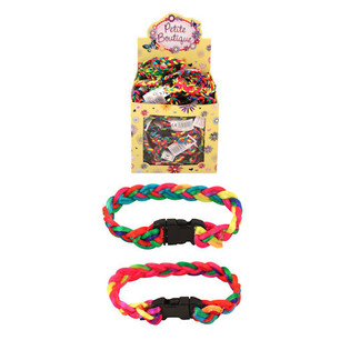 GEFLOCHTEN NEON KANNER-ARMB&Auml;NNER AN DISPLAY (144 St.)