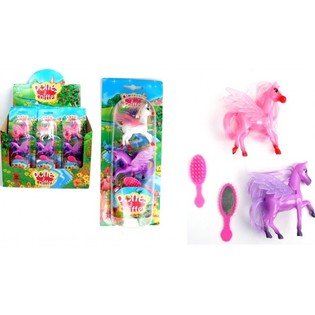 2-DEELEGEN PONY-SET MAT B&Uuml;RSTEN AN DISPLAY (12 Stk.)