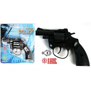KNALLPISTOUL POLICE, 8 SCHOSS (24 Stk.)