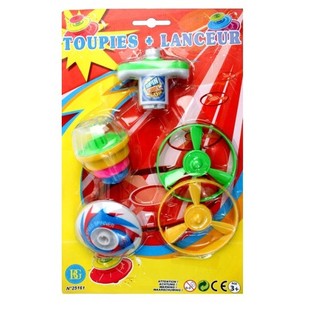5-deelegen Dreller Set op Kaart (24 St.)