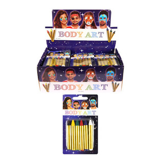 KANNER SMINKSET, 6 FAARWEN AN DER DISPLAY (24 Stck.)