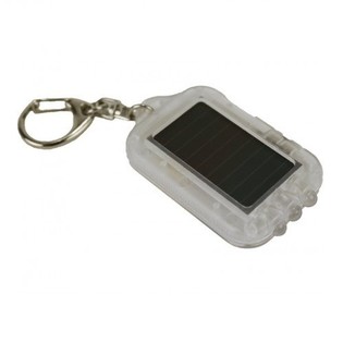 SOLAR SCHL&Euml;SSELUNH&Auml;NGER MAT LED LICHT - TRANSPARENT (20 Stk.)