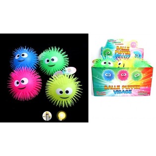 GROUSS LIICHTEND PUFFER BOUNCE B&Auml;LL AN DER DISPLAY (12 Stk.)