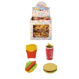 Mix Snack / Fast Food Rad&eacute;iergummien an Display (108 Stk.)