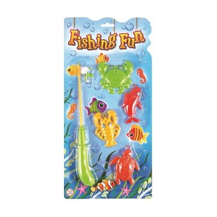 MAGNETISCHT F&Euml;SCHERSPILL OP KAART (12 Stk.)