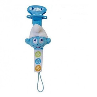 Pl&uuml;sch Smurfen Schnullerhalter (12 St.)