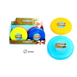 SUMMER TIME &ndash; Faarweg Frisbee&euml;n mat Glitzer an der Display (24 Stk.)