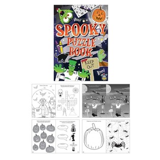 HALLOWEEN PUZZELBUCH (48 Stk.)