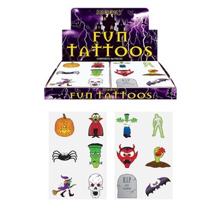 FUN TATOOS &ndash; MODELL HALLOWEEN (96 Stk.)