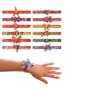 Slap Braceleten mat D&eacute;ieren (12 St.)