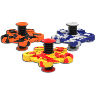 SPRINGING FLIP SPINNER - Mat Print | MIX FAARWEN (10 Stk.)