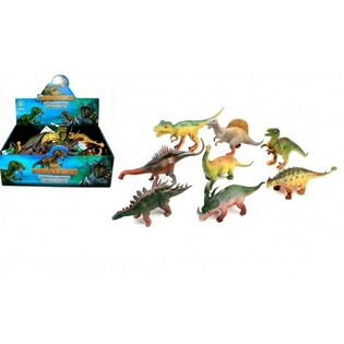 MIX DINOSAURIER, CA. 17 CM H&Eacute;ICH AN DISPLAY (16 Stk.)