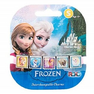 FROZEN ARMBANDER MAT 5 AUSTAUSCHBARE CHARMS (24 St.)
