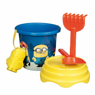 GROUSSE MINIONS STRAND-SET 5-DEELEG (6 Stk)
