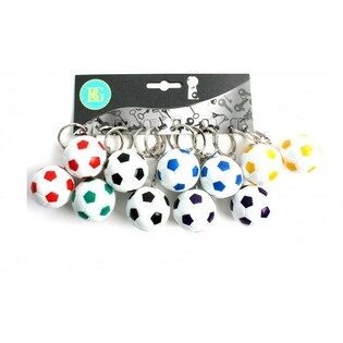 FUSSBALL SCHL&Euml;SSELUNH&Auml;NGER (12 Stk.)