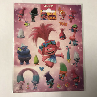 GROUSS TROLLS STICKERBLIEDER, 20x16 cm (10 St.)