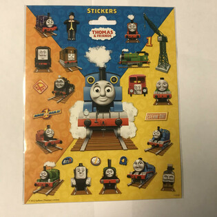 Grouss Thomas de Trein Sticker-B&eacute;ig, 20x16 cm (10 Stk.)