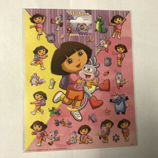 Grouss Dora Stickerblieder, 20x16 cm (10 Stk.)