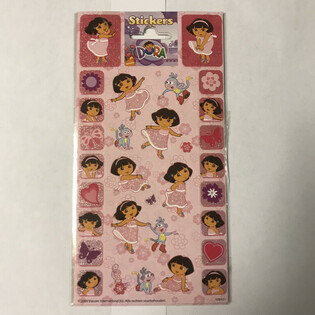STICKER: DORA, Dim. 20 x 10 cm (10 St.)
