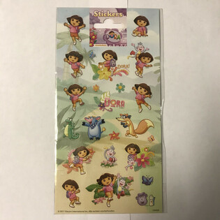 STICKER: DORA, Dim. 20 x 10 cm (10 Stk.)