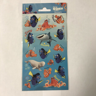 STICKEREN: DISNEY FINDING DORY, Dim. 20 x 10 cm (10 Stk.)