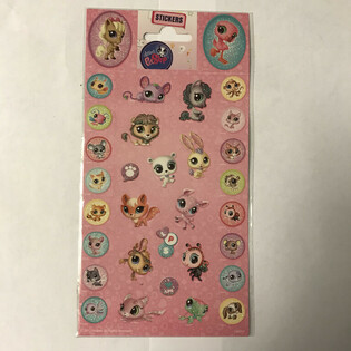 Stickere Little PetShop, 20 x 10 cm (10 Stk.)
