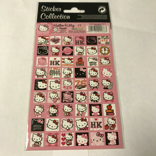 STICKEREN: HELLO KITTY, Dim. 20 x 10 cm (10 Stck.)