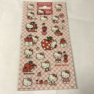 STICKEREN: HELLO KITTY, Dim. 20 x 10 cm (10 Stk.)