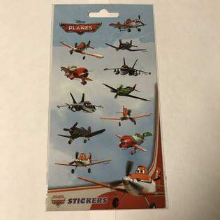 Stickeblat: DISNEY PLANES, Dim. 20 x 10 cm (10 Stk.)
