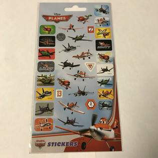 STICKERSBLAT: DISNEY PLANES, Dim. 20 x 10 cm (10 Stk.)