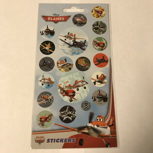 Stickerblat: Disney Planes, Dim. 20 x 10 cm (10 Stk.)